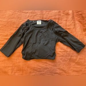 Gymshark x Whitney Simmons Crop Long sleeve open back workout top